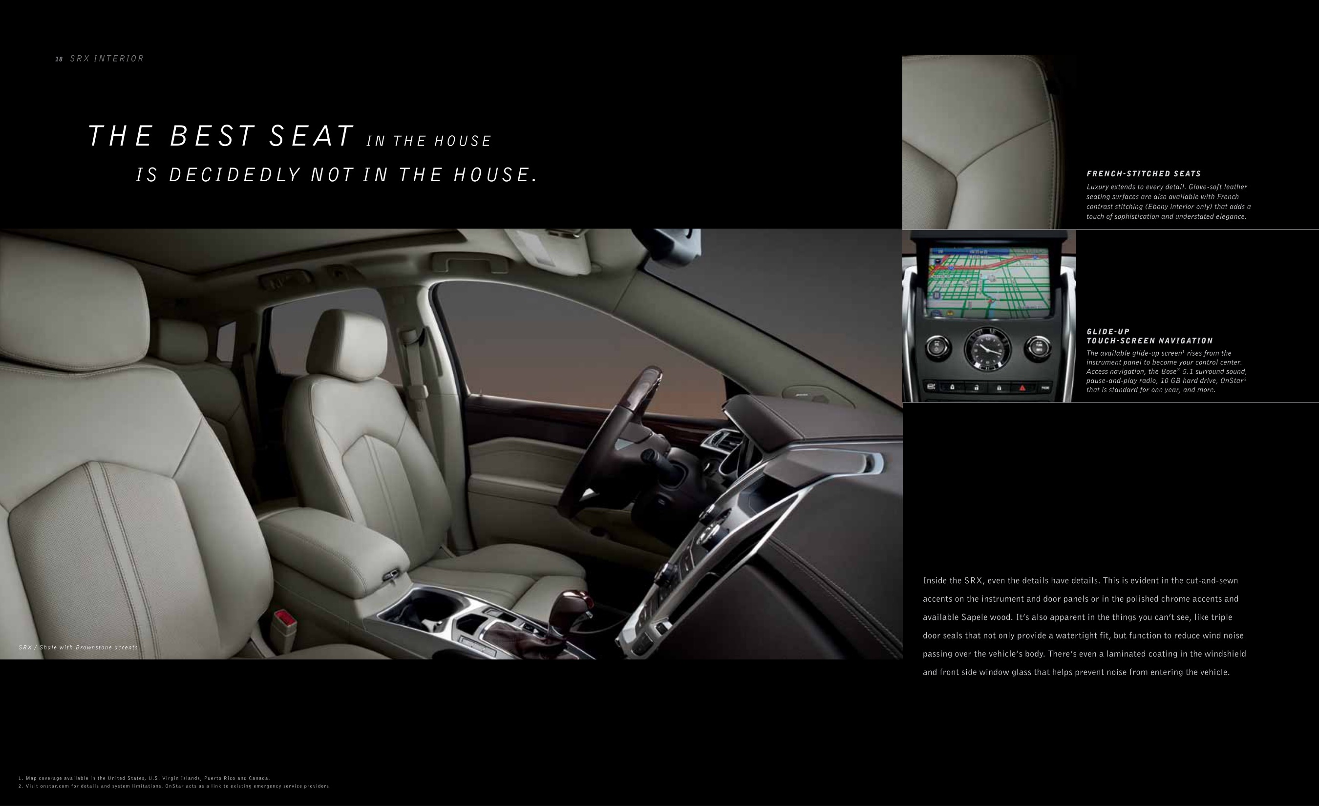 2012 Cadillac SRX Brochure Page 10
